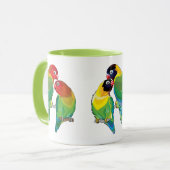 vogels mok (Voorkant links)