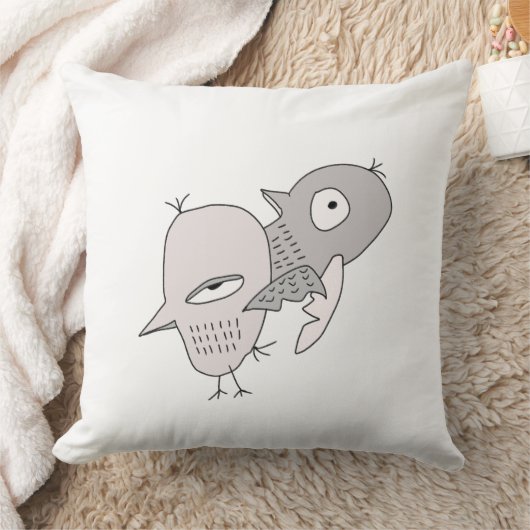 Vogels Mussen Herfst Warm Home Interieur Kussen (Deken)