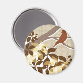 Vogels & Natuur Design3 Magnet (Voorkant / Achterkant)