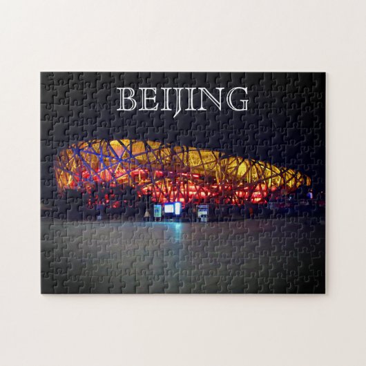 vogels nest beijing legpuzzel (Horizontaal)