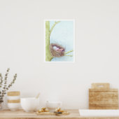 Vogels Nest Poster (Keuken)