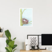 Vogels Nest Poster (Thuiskantoor)