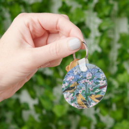 Vogels Nieuwe Collectie Originele Handgeschilderde Sleutelhanger