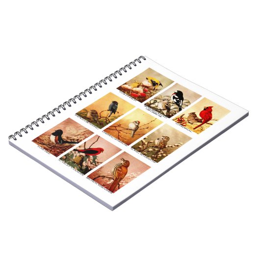 vogels notitieboek (Linkerzijde)