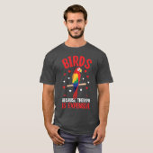 Vogels omdat de therapie duur is t-shirt (Voorkant volledig)