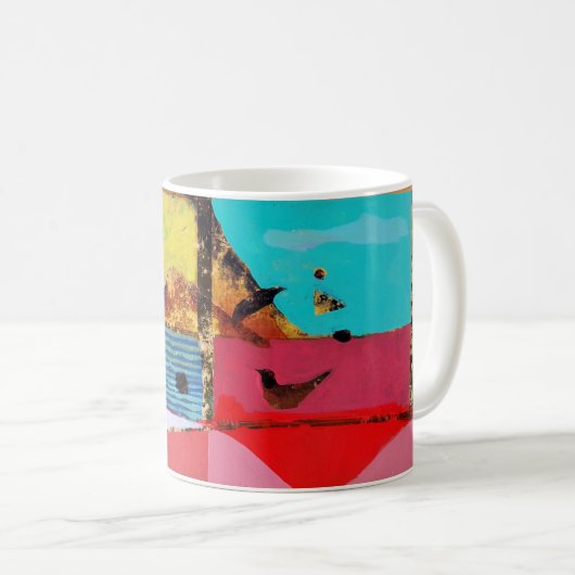 Vogels Oog-Uitzicht Koffiemok (Voorkant rechts)