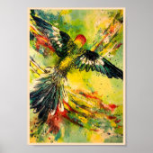 Vogels Oog-Uitzicht Poster (Voorkant)