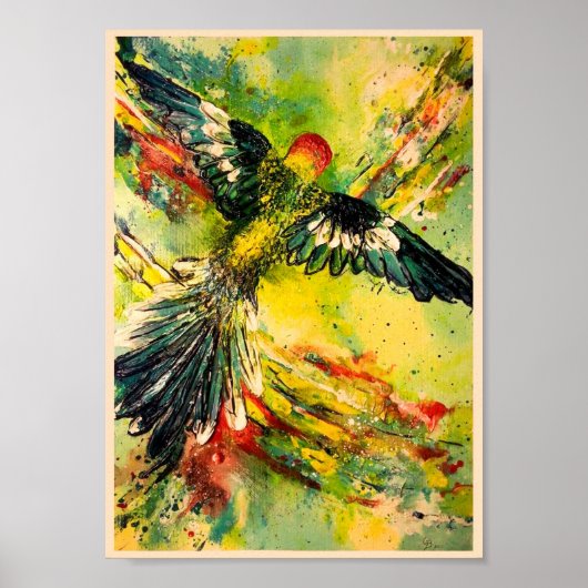 Vogels Oog-Uitzicht Poster (Voorkant)