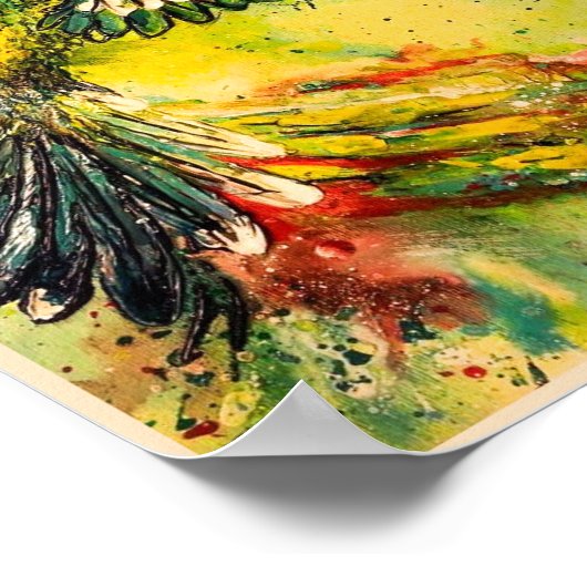 Vogels Oog-Uitzicht Poster (Hoek)