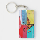 Vogels Oog-Uitzicht Sleutelhanger (Voorkant)