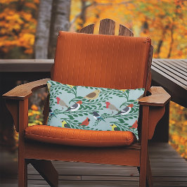 vogels op bijkantoren buitenkussen