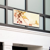 VOGELS OP BOODBRANCH JAPANESE DRUKBanner Spandoek (Buitenkant Gebouw)