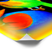 Vogels op boomschilderen. Bestel nu Perfect Poster (Hoek)