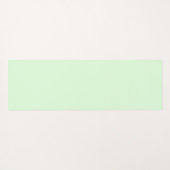 Vogels op Cherry Blossom Black op Mint Green Yogamat (Achterkant (horizontaal))