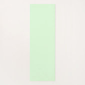 Vogels op Cherry Blossom Black op Mint Green Yogamat (Achterkant)