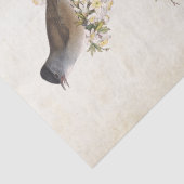 Vogels op de Drijvende Vertakking van de Ontkoppel Tissuepapier (Detail)