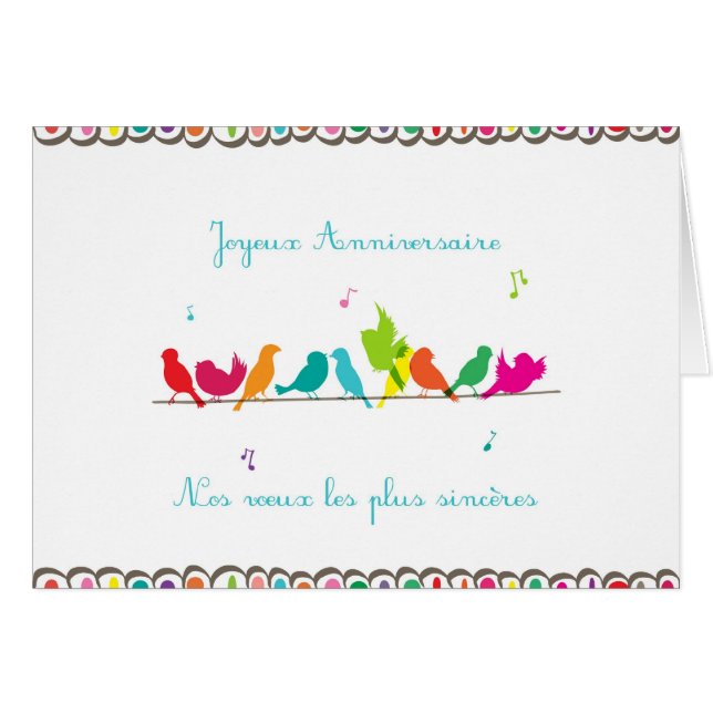 vogels op de lijn (Voorkant Horizontaal)