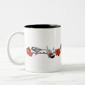 Vogels op de Mok van Quince Coffee (Links)