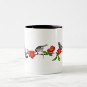 Vogels op de Mok van Quince Coffee (Center)