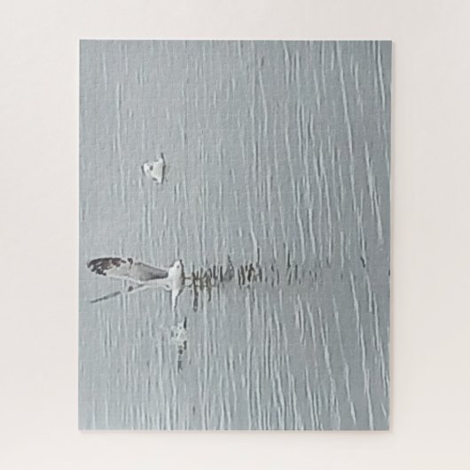 Vogels op de waterpuzzel legpuzzel (Verticaal)