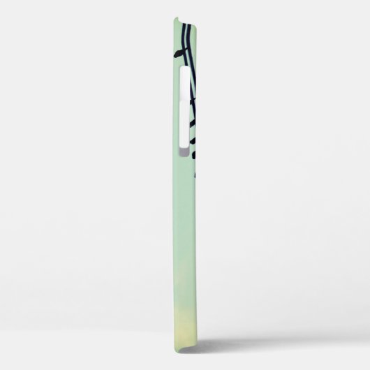 Vogels op draden,  blauwe lucht. Case-Mate iPhone case (Achterkant / Links)