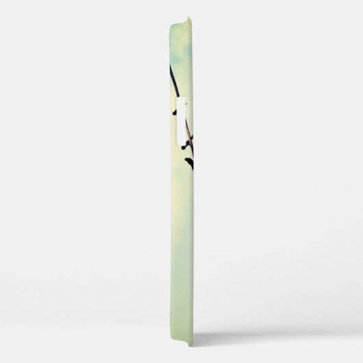 Vogels op draden,  blauwe lucht. Case-Mate iPhone case (Achterkant / Rechts)