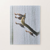Vogels op driftwood Puzzle Legpuzzel (Verticaal)