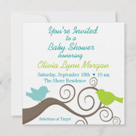 Vogels op een bijkantoor in Blauw & Limoen Kaart