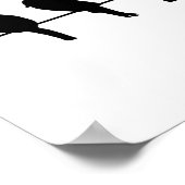 Vogels op een draad - durf verschillend te zijn poster (Hoek)