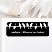 Vogels op een draad - durf verschillend te zijn (z etiket (Insitu)