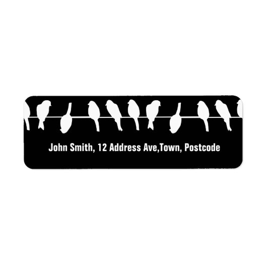 Vogels op een draad - durf verschillend te zijn (z etiket (Voorkant)