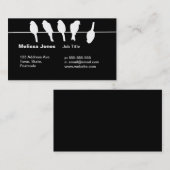 Vogels op een draad - durf verschillend te zijn (z visitekaartje (Voorkant / Achterkant)