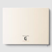 vogels op een draad gastenboek (Achterkant)