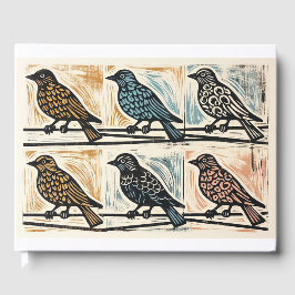 vogels op een draad gastenboek