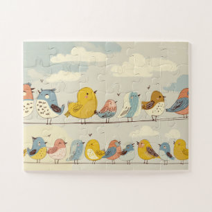 Vogels Op een Draad Puzzel