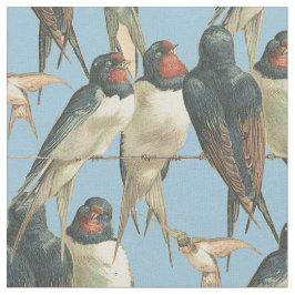 Vogels op een draad stof