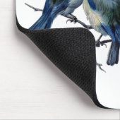 vogels op een filiaal muismat (Hoek)