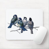 vogels op een filiaal muismat (Met muis)