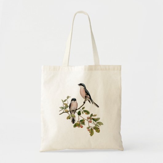   vogels op een filiaal tote bag (Voorkant)