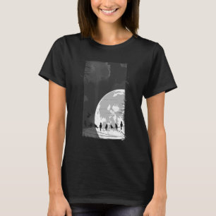 vogels op een ornithologie van de vogeljacht t-shirt