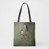 Vogels op een Twig Tote Bag (Voorkant)