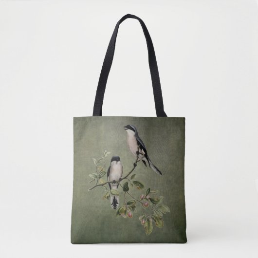 Vogels op een Twig Tote Bag (Voorkant)