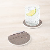 Vogels op het strand in Cabo Zandsteen Onderzetter (Zijkant)