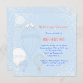 Vogels op heteluchtballonnen kaart (Voorkant / Achterkant)