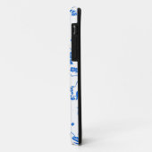 Vogels op Kersenbloesem Blauwdruk Case-Mate iPhone Case (Achterkant/links)