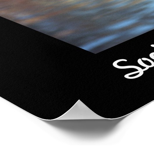 Vogels op log poster (Hoek)