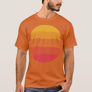 Vogels op touw t-shirt