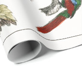 vogels Oude illustratie Kunstdieren Cadeaupapier (Rol Hoek)
