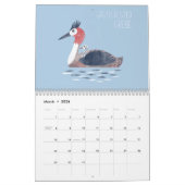Vogels over de hele wereld Kunst Kalender (Mar 2026)