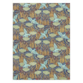Vogels over de plas  Art Nouveau Tafelkleed (Voorkant)